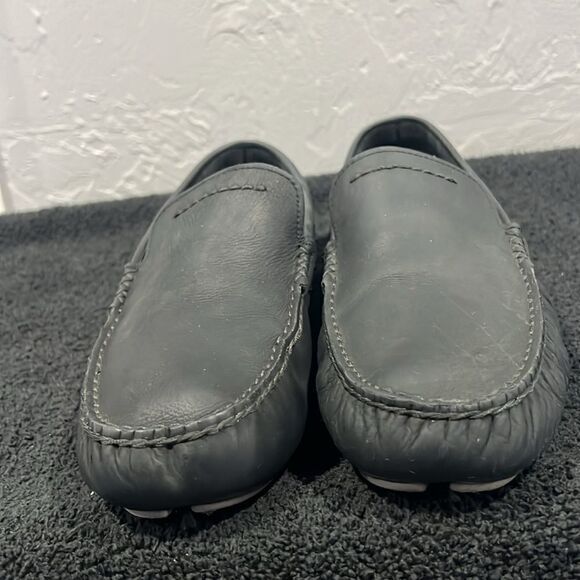 UGG Australia UGG HENRICK Black  DRIVING Loafer SHOES Men‎ Sz 10/10.5 - EUC main image 8